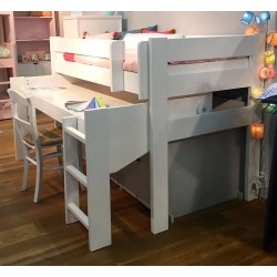 Lit mezzanine pour la chambre de votre enfant - Lit et Meubles adolescent
